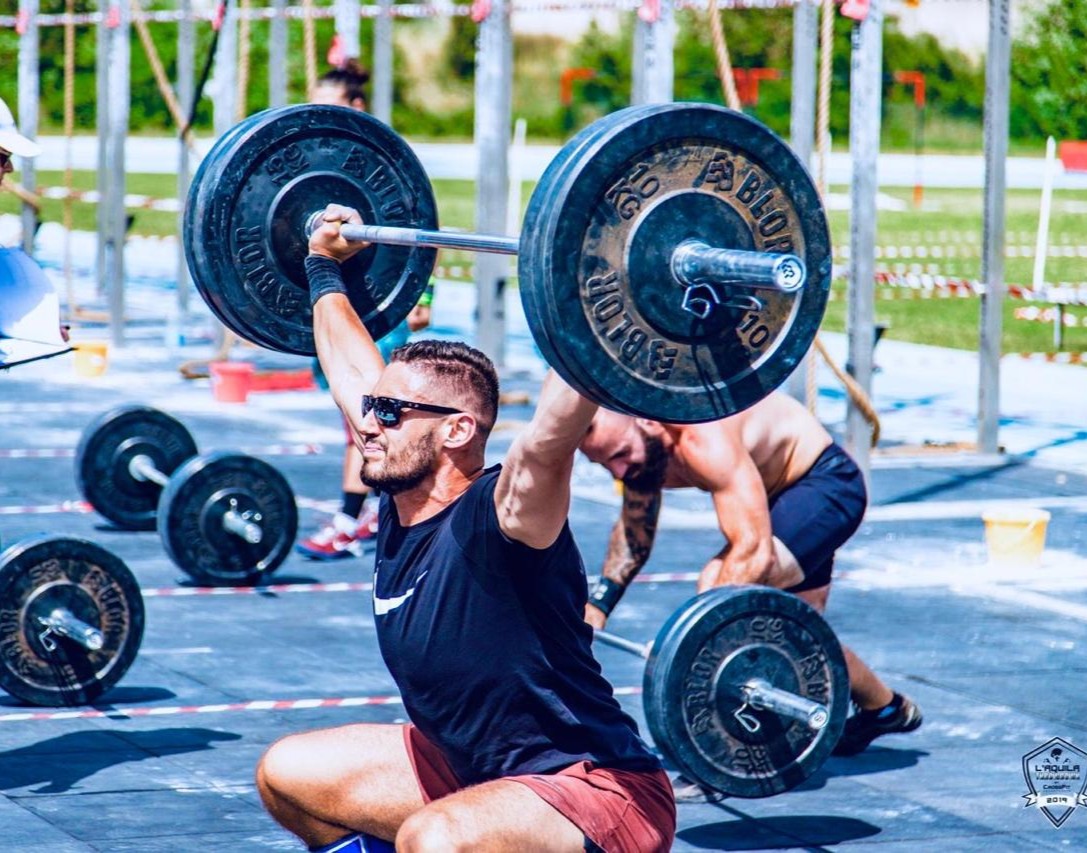 Athlete training background